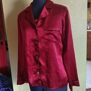 Apt. 9 Flirty Red Silk Intimate